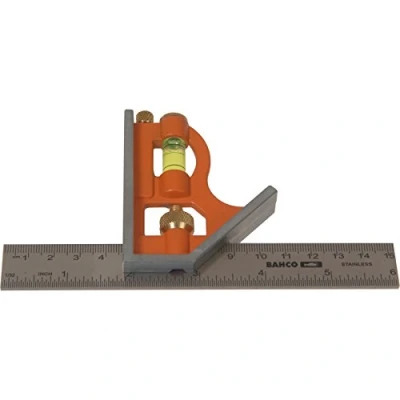 Image de Advanced Bahco XS Équerre combinée 150 mm [Lot de 1]
