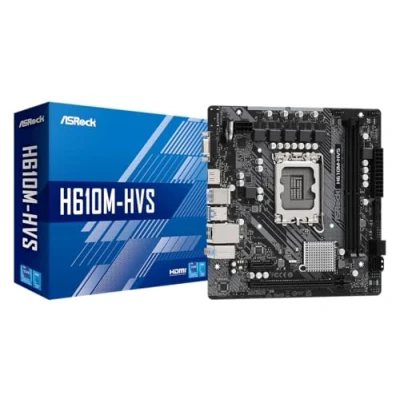 Image de Asrock H610M HVS Intel H610 LGA 1700 micro ATX Neuf