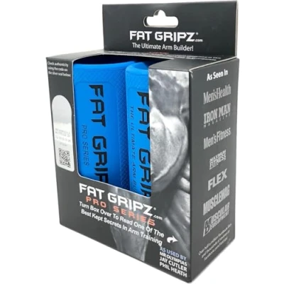 Image de Fat Gripz Pro La façon prouvée de développer biceps et avant bras simplement rapidement (5,7 cm Diamètre)