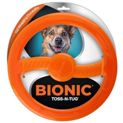 Image de BIONIC Toss N Tug Jouet pour chien haute visibilité