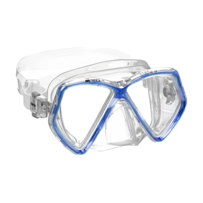Image de Mares Enfants Lunettes de plongée Masque Zephir Jr, Bleu, Taille Unique, 411324