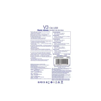 Image de Verbatim Clé USB V3 de 256 Go Neuf