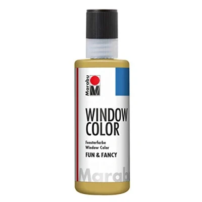 Image de Marabu Peinture Window Color fun &amp; fancy Marque Or 183 80 ml