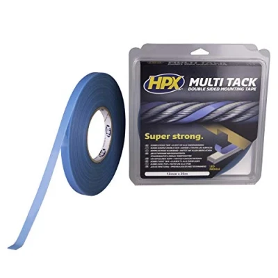 Image de Ruban adhésif HPX double face Spécial profilés LED 12 mm x 25 m PA1225