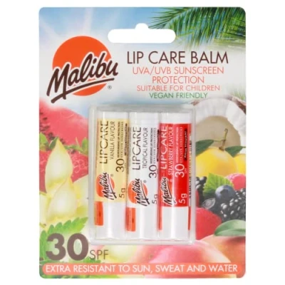 Image de Malibu Care Lip Balm Set SPF 30