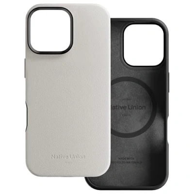Image de Native Union Active Case Compatible MagSafe avec Aimants Intégrés Design Robuste Matériaux Recyclés Protection Anti Chute Ultra Durable jusqu&#039;à 10ft / 3m pour iPhone 16 Pro Max (Pierre de sable)