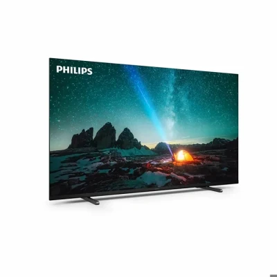 Image de Philips 43PUS7609 Smart TV LED 4K Écran 43 Pouces avec Plate Forme Pixel Precise Ultra HD Titan OS et Son Dolby Atmos, Fonctionne Alexa l’Assistant Vocal Google Gris Anthracite