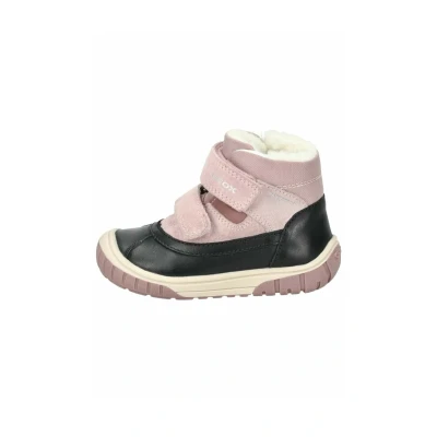 Image de Geox Garçon Fille B Omar Girl WPF C Bottine, Black/Rose, 26 EU