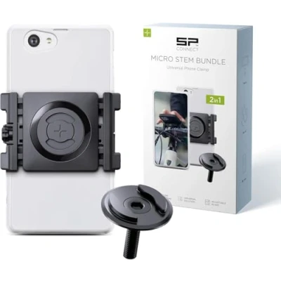 Image de SP CONNECT Micro Stem Mount Pro Clamp SPC+ Support de téléphone portable pour guidon vélo smartphone