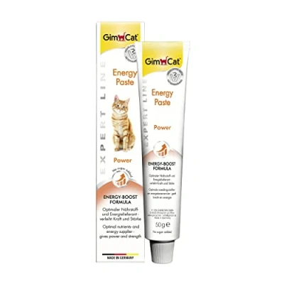 Image de GimCat EXPERT LINE Pâte Energy Snack fonctionnel pour chats, source essentielle de nutriments et d’énergie 1 tube (1 à 50 g)