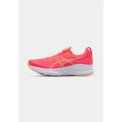 Image de Asics GEL Kayano 32 Chaussures de running sur route, Homme, Taille: 40.5, Flash red/beet juice Matière synthétique / textile