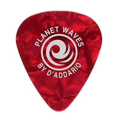 Image de Planet Waves 1CRP4 10 Pack de Médiators Moyen Rouge