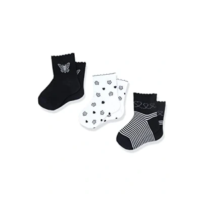 Image de Chicco Ensemble de Chaussettes courtes en coton, Mixte enfant, Blanc, 5 6 ans (pack of 3)