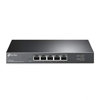 Image de TP Link TL SG105 M2 Switch 2.5 Gigabit 5 Ports Gbps, Ethernet, RJ45, Boitier Métal, Brancher et Utiliser, NAS 2.5G, Serveur Ordinateur de Jeu, Vidéo 4K