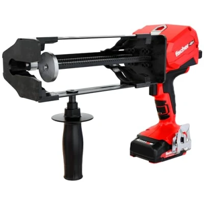 Image de fischer Presse étoupe sans fil FIS DB SL Pro, pour un pressage effort, avec fonction dosage et réglage de la vitesse, design ergonomique une manipulation optimale, chargeur batterie