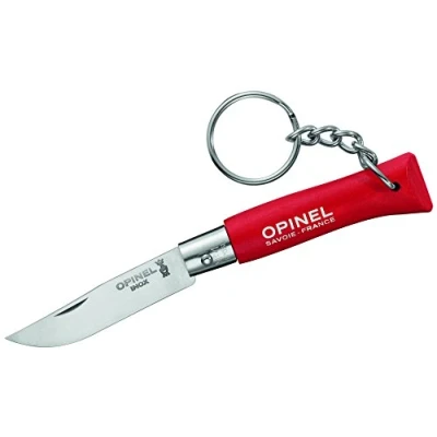 Image de OPINEL O002055 Llavero N04 Rojo Mixte, Multicolore, Taille Unique
