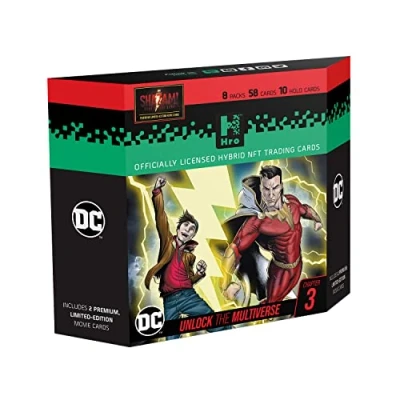 Image de Hro Lot de 8 Cartes Commerce Hybride NFT Chapter 3 : Shazam, 10037761 0001