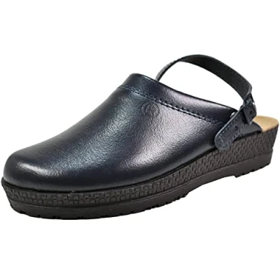 Image de Rohde Neustadt 1440 Mules Femme, Pointure:36 EU, La Couleur:Bleu