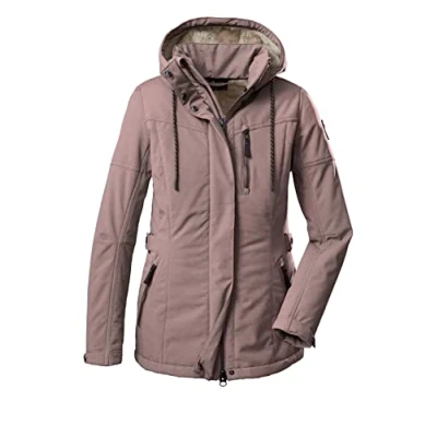 Image de G.I.G.A. DX Women&#039;s Veste softshell décontractée avec capuche amovible GW 26 WMN SFTSHLL JCKT, mauve, 36, 38545 000