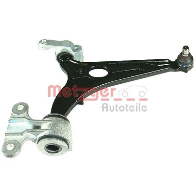 Image de METZGER 58037302 Bras de suspension avec rotule Essieu avant droit, inférieur barre oscillant transversal 19 PEUGEOT: 807, Expert II Van