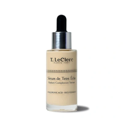 Image de Sérum de Teint Éclat Anti Âge N3 Sésame T.LeClerc Fond Fluide Soin, Lumineux &amp; Unifié, Effet Seconde Peau, Acide Hyaluronique, 30ml
