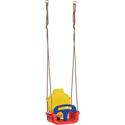 Image de KBT Siège de balançoire pour bébé Growing 3 en 1 Tout Petits. à Bascule Extra Haut avec Dossier et Sangle Ceinture. Enfant Un Niveau sécurité.