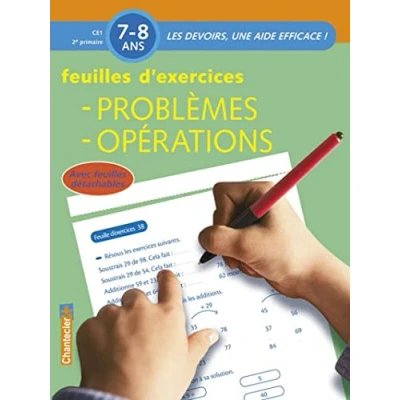 Image de DEVOIRS FEUILLES D&#039;EX. PROBLEMES, OPERATIONS (7 8 A.) Livre d’occasion Correct
