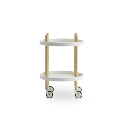 Image de Normann Copenhagen Table Block Ø45 cm Blanc