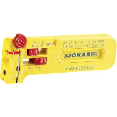 Image de AGHASATURIS Jokari 40025 Outil à dénuder de microprécision, Jaune Multicolore