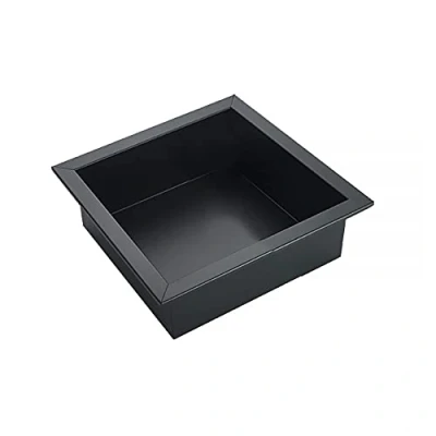 Image de SANGOGO Niche de douche encastrée en inox 304 noir 31,5 x 20 8 cm,35 35 12 cm,20 18 cm (35 cm) (20x18x8cm)
