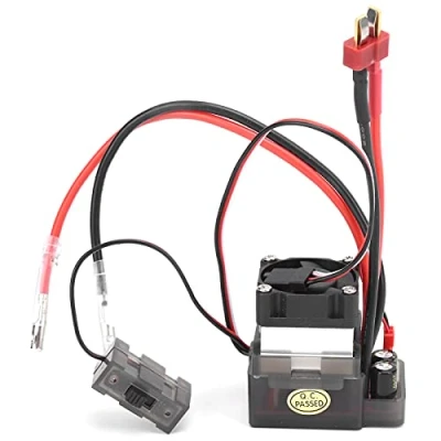 Image de ESC Brossé RC, Bidirectionnel RC 320A à Brosse Bidirectionnelle avec Ventilateur de Refroidissement pour Véhicule Modèle Navire