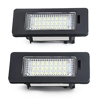 Image de Meimeier Lampe de plaque d&#039;immatriculation LED Canbus pour Audi A1 A3 / A4 S4 B8/ A5 S5 8T A6 C7/4G Q3 8U Q5 8R TT 8J