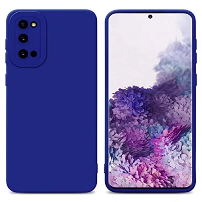 Image de cadorabo Housse Compatible avec Samsung Galaxy S20 en Fluid Bleu Étui de Protection Silicone TPU Flexible