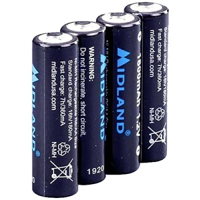 Image de Midland Batterie pour Appareil Radio 1,2 V 1800 mAh
