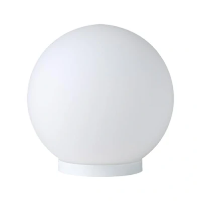 Image de Eglo lampe de chevet Rondo, table à poser, luminaire salon en forme boule, verre opale mat blanc, douille E27, avec interrupteur