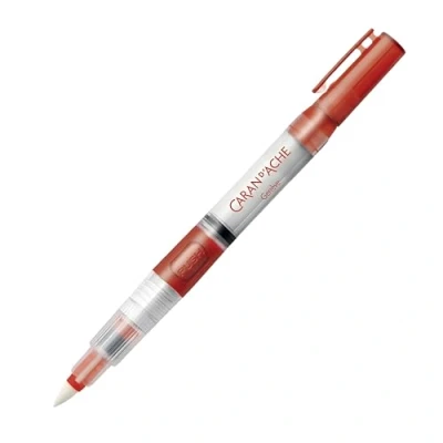 Image de Caran d&#039;Ache Pinceau réservoir d&#039;eau Pointe fibre Rouge