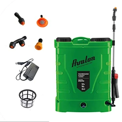 Image de Avalon Pulvérisateur à Dos Pression avec Batterie Rechargeable, réservoir 16 L et lance inox