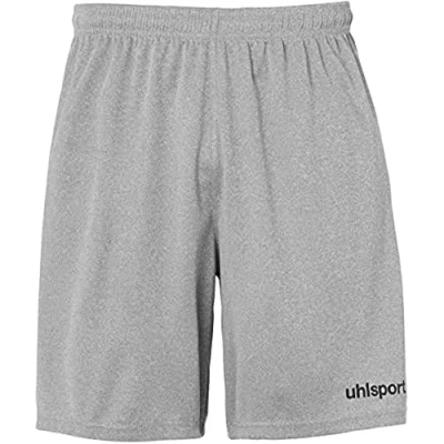 Image de uhlsport Center Basic Short pour enfants, Taille: 8a, Dark grau melange/schwarz