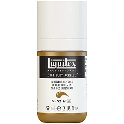 Image de Liquitex Professional Acrylique Soft Body 59ml Or Riche Iridesc
