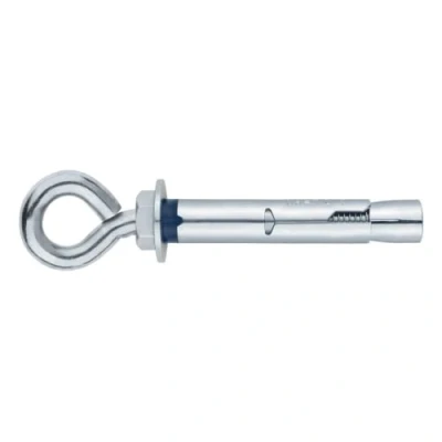 Image de Index Fixing Systems ch ar Pack de 100 fixations antigiro pour charges hautes, d&#039;oeil en zingué), ACHA08C