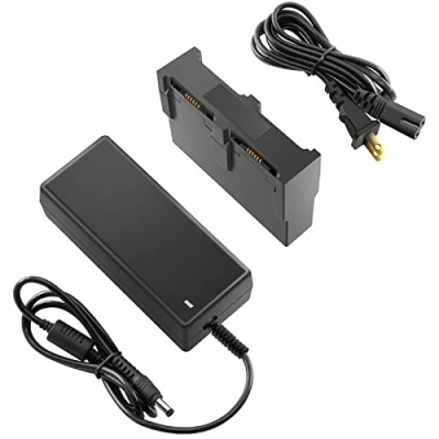 Image de LYONGTECH LCD Chargeur de Batterie pour DJI Spark Drone, 4 en 1 Charge Piles, Station Recharge Hub Accessoires