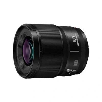 Image de Panasonic Lumix S 100mm F2.8 Objectif à focale Fixe Plein Format E100 (Bokeh, Macro, Vidéo, Tropicalisé, Compact et léger) Noir Compatible Monture L