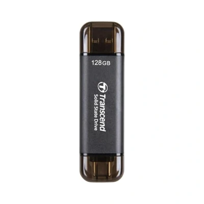 Image de Transcend SSD Portable ESD310C 128 Go Type A/Type C Compatible PS4/PS5 TS128GESD310C