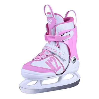 Image de K2 25C0109 Annika Ice Patins à Glace pour Fille Blanc/Rose Pointure 35 40