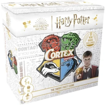 Image de Asmodee CORTEX Harry Potter : Challenge à l&#039;Ecole des Sorciers Jeu de Société pour Enfants dès 8 ans Stratégie Défis, Mémoire &amp; Logique 2 6 Joueurs 15 Min En Français