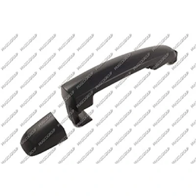 Image de PRASCO SZ0568303 Poignée De Porte extérieur, Hayon du véhicule, avant droite noir avec couche d&#039;apprêt SUZUKI: SWIFT 3, Grand Vitara 2 SUV