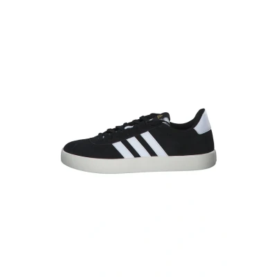 Image de adidas Originals VL Court 3.0 Baskets basses, Femme, Taille: 40, Black white gold met Matière synthétique