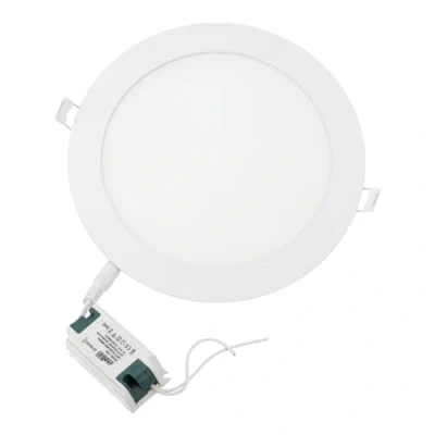 Image de JANDEI Pack x 1 Downlights LED Encastrables, 15W, 1275 Lumen, Forme Ronde, Trou Encastré 190 mm, Profondeur Extra Plat 13 Blanc Neutre 4200K, Transformateurs Inclus