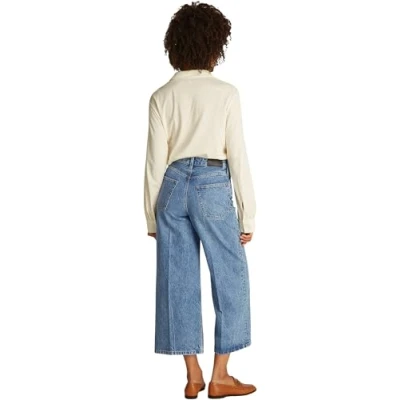 Image de Tommy Hilfiger Femmes Jambe Large HW A Ali WW0WW44366, Denim (Ali), 26W / 30L