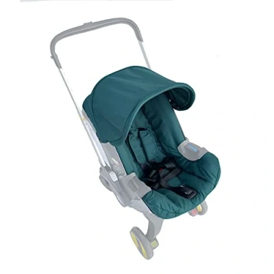 Image de Kit de lavage siège voiture, pare soleil, coussin compatible avec la poussette Doona (vert)